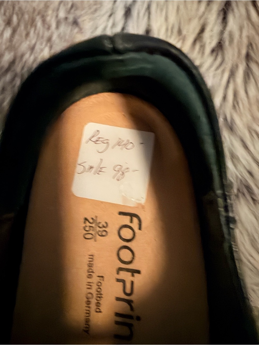 Footprints by Birkenstock Savona Black Leather Comfort Flats EU 39 US 8 - Picture 7 of 11